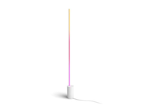 Philips Hue Signe, White and Color Ambiance, valkoinen - LED-lattiavalaisin