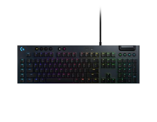 Logitech Keyboard G815, US, musta - Mekaaninen näppäimistö