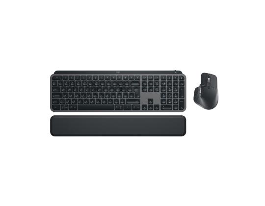 Logitech MX Keys S Combo, US, musta - Langaton näppäimistö ja hiiri