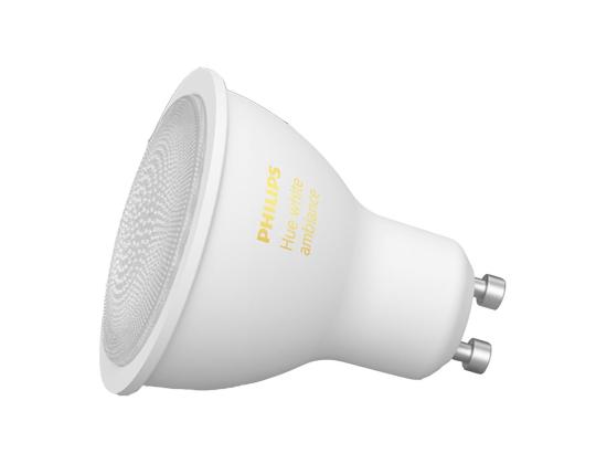 Philips Hue White Ambiance, GU10, valkoinen - Älykäs valo