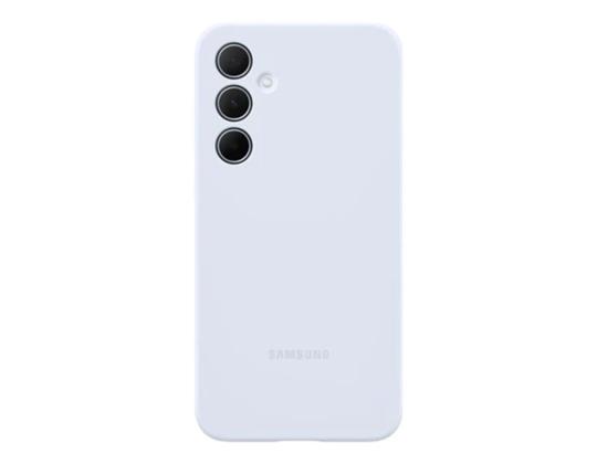 Samsung silikonikotelo, Galaxy A35, vaaleansininen - kotelo