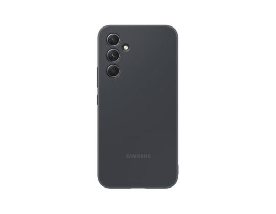Samsung silikonikotelo, Galaxy A55, musta - kotelo