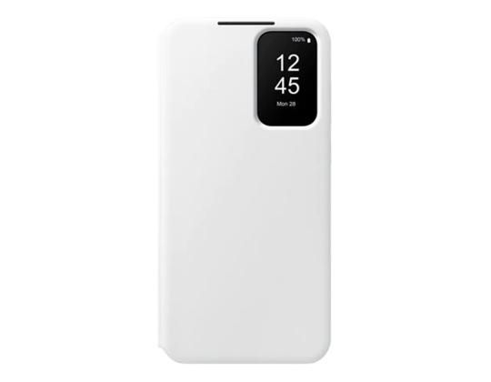 Samsung Smart View Wallet Case, Galaxy A55, valkoinen - Kannet