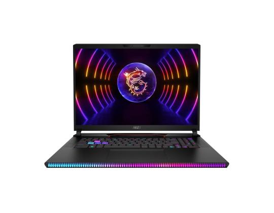 MSI Raider GE78 HX, 17´´, QHD, 240 Hz, i9, 32 Gt, 2 TB, RTX 4080, W11P, ENG, musta - Kannettava