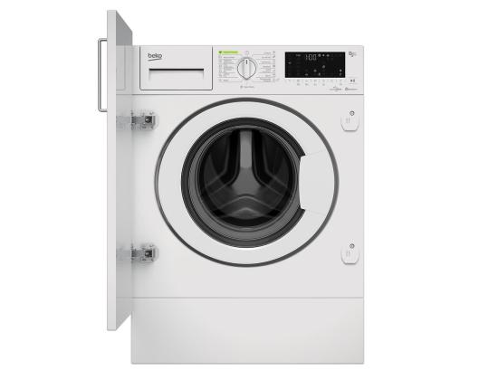 Beko, 8 kg / 5 kg, syvyys 55 cm, 1400 rpm - Integroitu pesukone kuivausrummulla