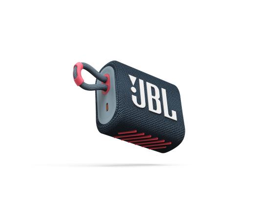 JBL GO 3, tummansininen - Kannettava langaton kaiutin