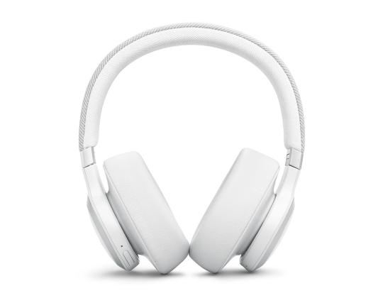 JBL Live 770NC, Mukautuva melunvaimennus, valkoinen - Langattomat korvakuulokkeet