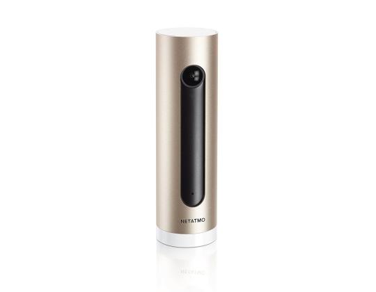 Netatmo Welcome Smart Camera, kultainen - Turvakamera kasvojentunnistuksella