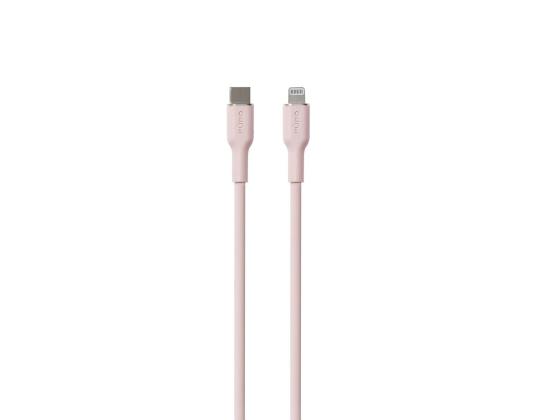 Puro SOFT, USB-C, Lightning, 1,5 m, pinkki - Kaapeli