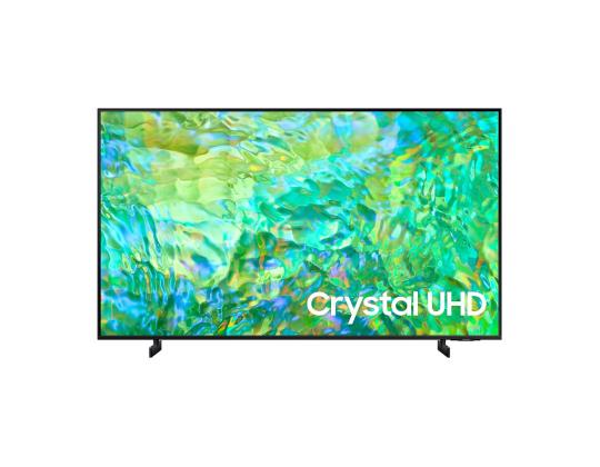 Samsung Crystal CU8000, 50´´, Ultra HD, LED LCD, jalat reunoilla, musta - TV