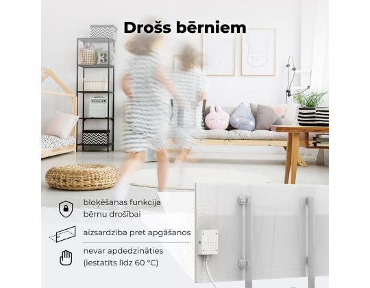 Aeno, 700+ W, valkoinen - Premium Eco Smart küttelaite