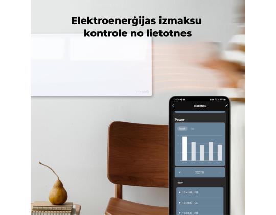 Aeno, 700+ W, valkoinen - Premium Eco Smart küttelaite