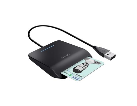 Trust Primo, USB-A, must - ID-korttilugeja