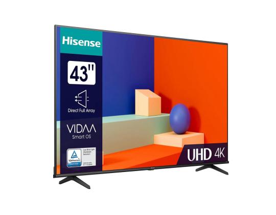 Hisense A6K, 50´´, Ultra HD, LED LCD, seisova, musta - TV