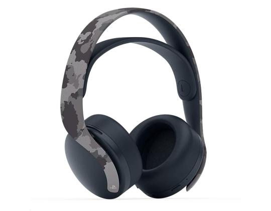 SONY PULSE 3D PS5, harmaa naamiointi - Gamer langattomat kuulokkeet