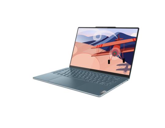 Lenovo Yoga Slim 7 14APU8, 14.5´´, OLED, 2.9K, Ryzen 7, 16 Gt, 1 TB, Radeon 780M, SWE, turkoosinsininen - Kannettava