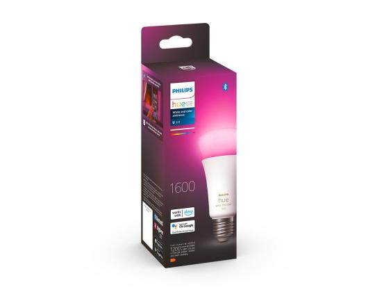 Philips Hue White and Color 1600, E27, valkoinen - Älykäs valo