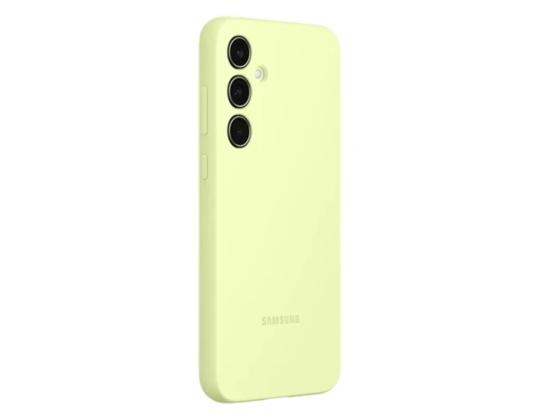 Samsung silikonikotelo, Galaxy A35, keltainen - kotelo
