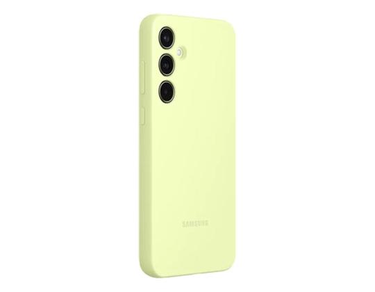 Samsung silikonikotelo, Galaxy A55, keltainen - kotelo