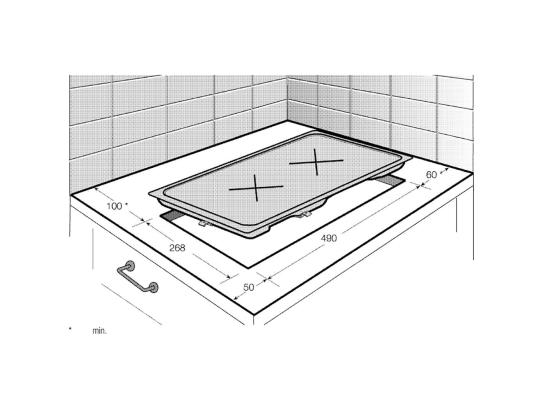 Beko, leveys 30 cm, kehyksetön, musta - Integroitu induktioliesi