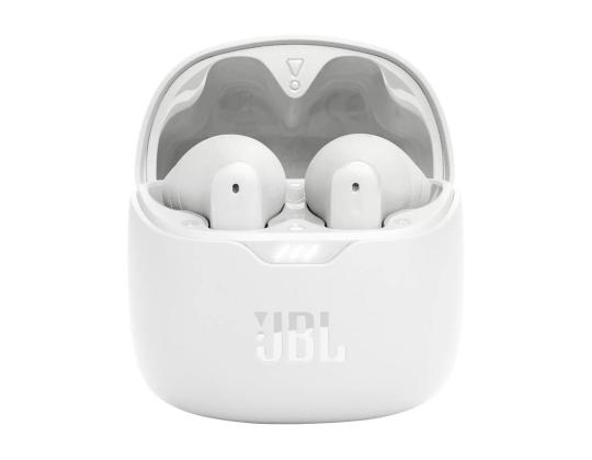 JBL Tune Flex, valkoinen - Täysin langattomat kuulokkeet