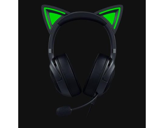 Razer Kraken Kitty V2, musta - langalliset kuulokkeet