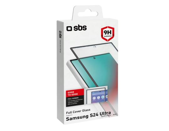 SBS 4D Full Cover Glass Näytönsuoja, Galaxy S24 Ultra - Näytönsuoja