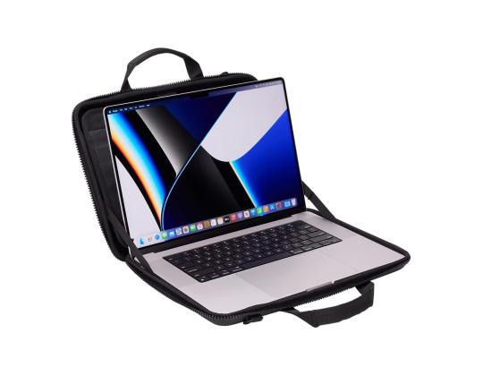 Thule Gauntlet, 16", MacBook Pro, musta - Kannettavan tietokoneen laukku