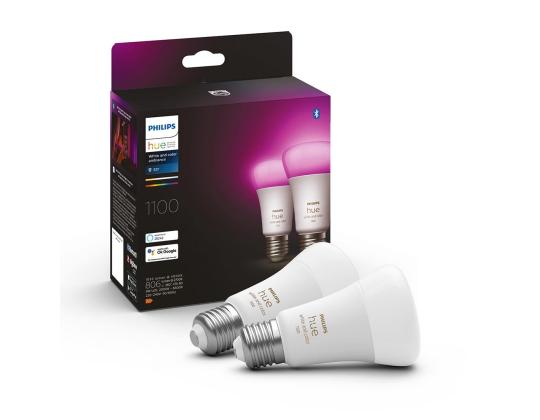 Philips Hue White and Color Ambiance, E27, 2 kpl, värillinen - Älykäs valosarja