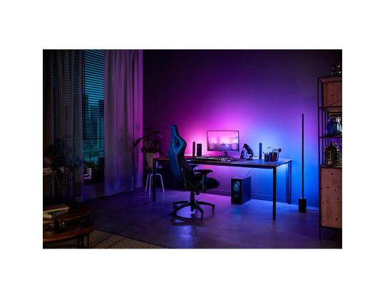 Philips Hue Play Gradient PC Lightstrip, 32´´-34´´ + silta, musta/valkoinen - LED-valonauha PC:lle
