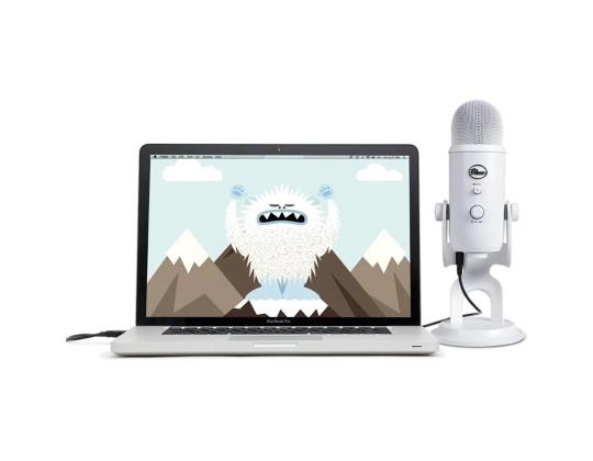 Sininen Yeti, USB, valkoinen - Mikrofoni