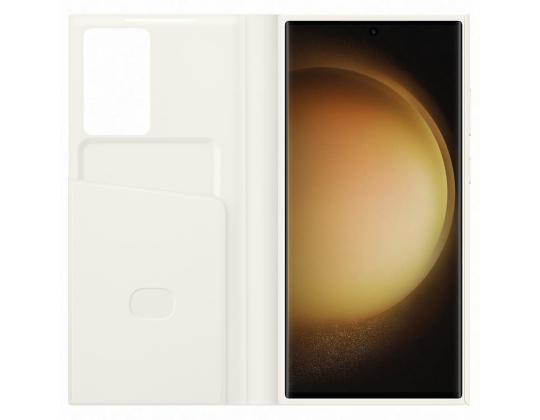 SAMSUNG Smart View Wallet, Galaxy S23 Ultra, beige - Kannet