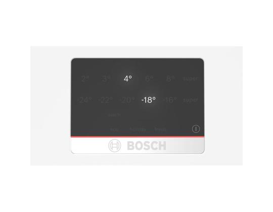 Bosch, NoFrost, 321 L, korkeus 186 cm, valkoinen - Jääkaappi