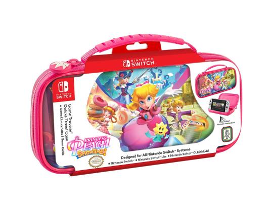 RDS Industries Game Traveler Deluxe Princess Peach Showtime, Nintendo Switch, Pink - Travel Case