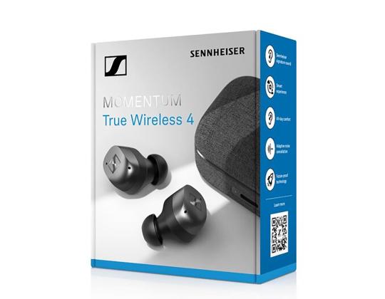 Sennheiser MOMENTUM True Wireless 4, mürasummutus, must - Täisjohtovabad kuuloke