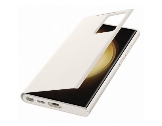 SAMSUNG Smart View Wallet, Galaxy S23 Ultra, beige - Kannet