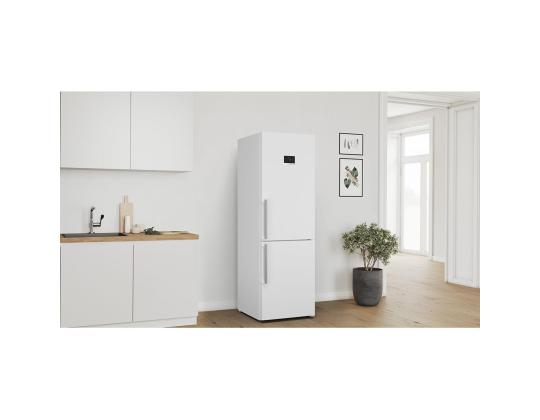 Bosch, NoFrost, 321 L, korkeus 186 cm, valkoinen - Jääkaappi