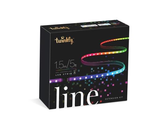 Twinkly Line Extension Kit, 1,5 m, musta - LED-nauhan jatke