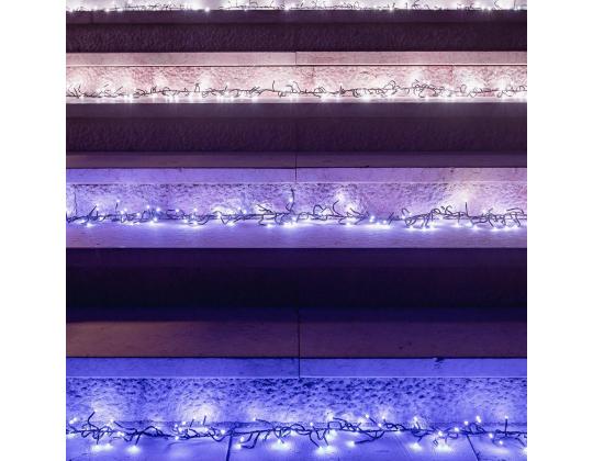 Twinkly Cluster, Christmas Cluster, 400 LED, IP44, 6 m, musta - Älykkäät jouluvalot