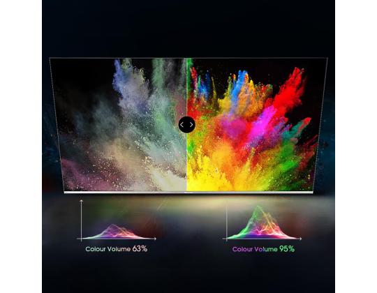 Hisense E7KQ PRO, 55´´, Ultra HD, QLED, musta - TV