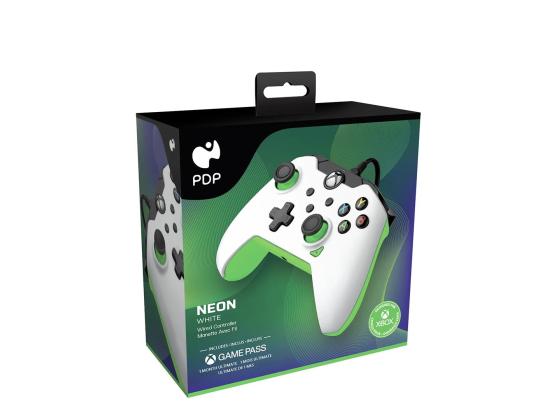 PDP Xbox Series X|S & PC Neon White Controller - Pult