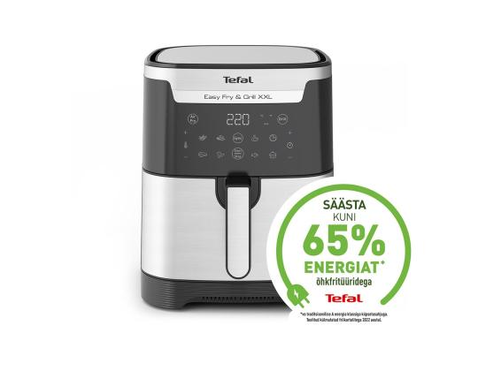 Tefal Easy Fry & Grill XXL, 1830 W, ruostumaton teräs - Kuumailmakeitin