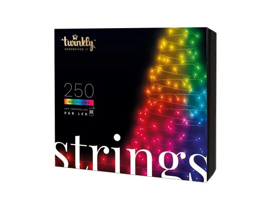 Twinkly Strings, 250 LED, 20 m, IP44 - Älykkäät jouluvalot