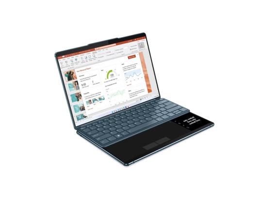 Lenovo Yoga Book 9 13IRU8, 13.3", 2.8K, OLED, Touch, i7, 16GB, 1TB, SWE, turkoosi - kannettava tietokone