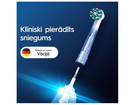 Braun Oral-B Cross Action Pro, 6 kpl, valkoinen - Varaharjat