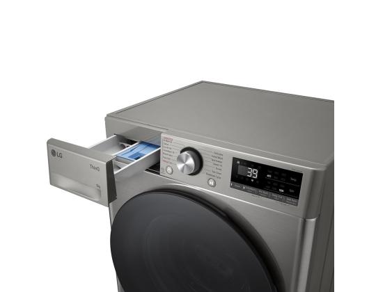 LG R700 Series, 9 kg, syvyys 47,5 cm, 1200 rpm, hopea - Edestä täytettävä pesukone