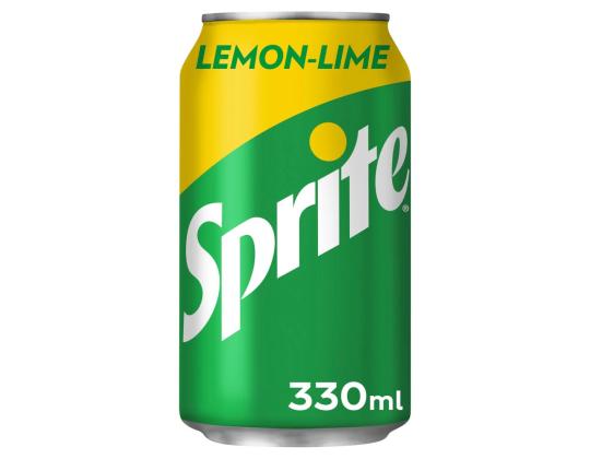 Virvoitusjuoma SPRITE 330 ml purkissa