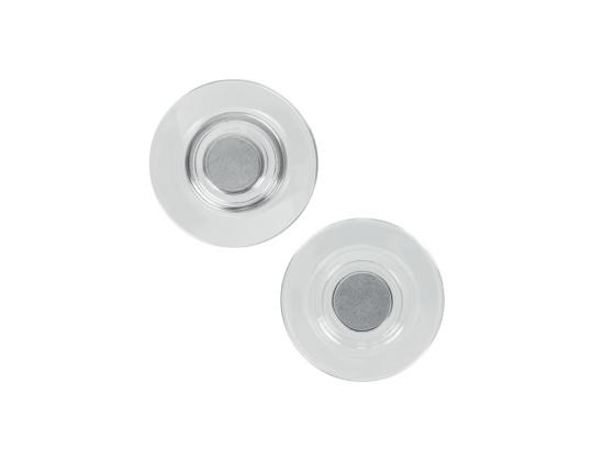 Magneetit lasitaululle 30mm läpinäkyvä 10kpl/pkt