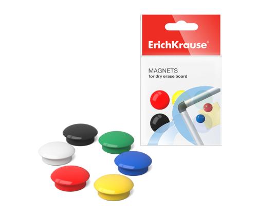 Tahnamagneettisarja 20mm 12kpl pakkauksessa sekavärit ERICH KRAUSE