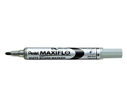 PENTEL Maxiflo S 4-värinen tussisarja, jossa on pidike ja pyyhekumi PENTEL Maxiflo S 4 väriä